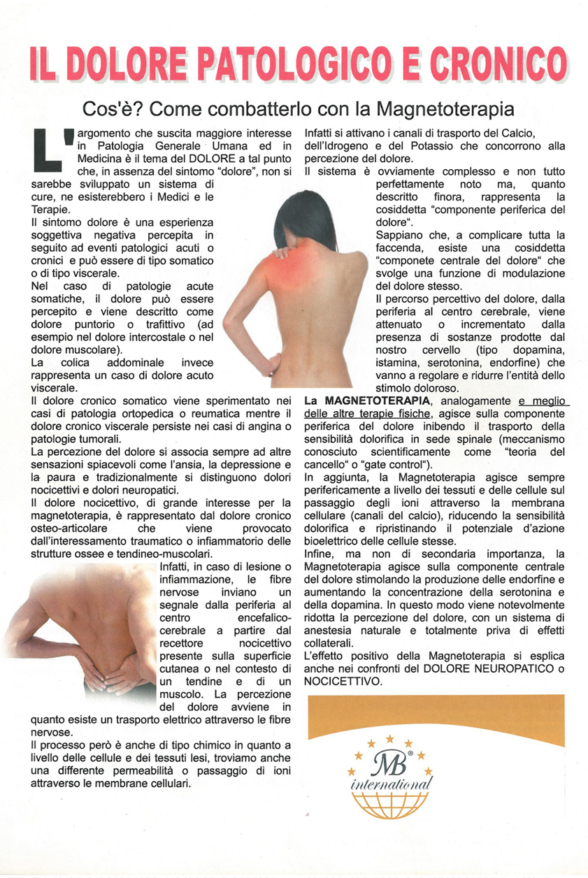 press2 il dolore patologico